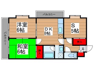 サンマルスラン津田沼の物件間取画像